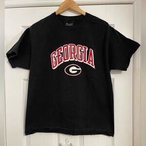 Champion Black Athletic T-Shirt Large